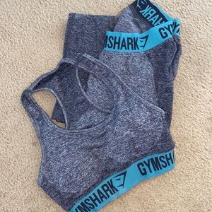 GYMSHARK Seamless set!!! 💙(Small)